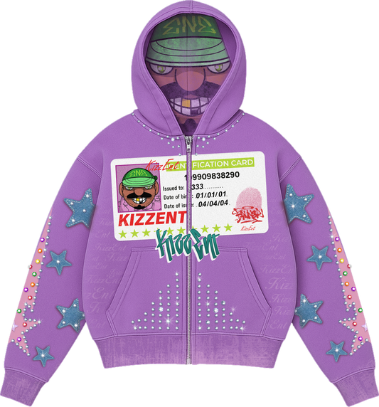 KizzEnt Signature ID Hoodie (Purple)