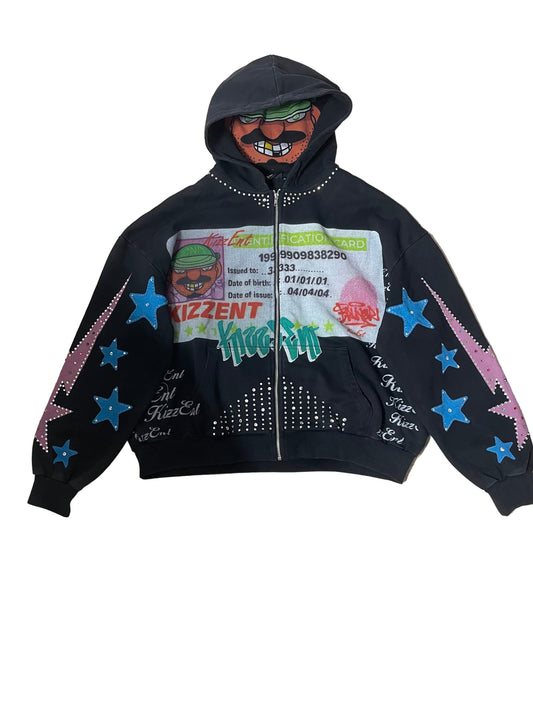 KizzEnt Signature ID Hoodie (Black)